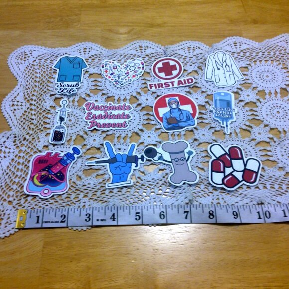 Scrub Life, Nursing stickers, locker stickers, crafts or scrapbooking - Picture 1 of 5